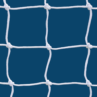 Soccer Goal Replacement Nets (4-3/4 in. Sq. - 4mm Braided Mesh) (8 ft.H x 24 ft.W x 6 1/2 ft.B x 7 1/2 ft.D) (White)